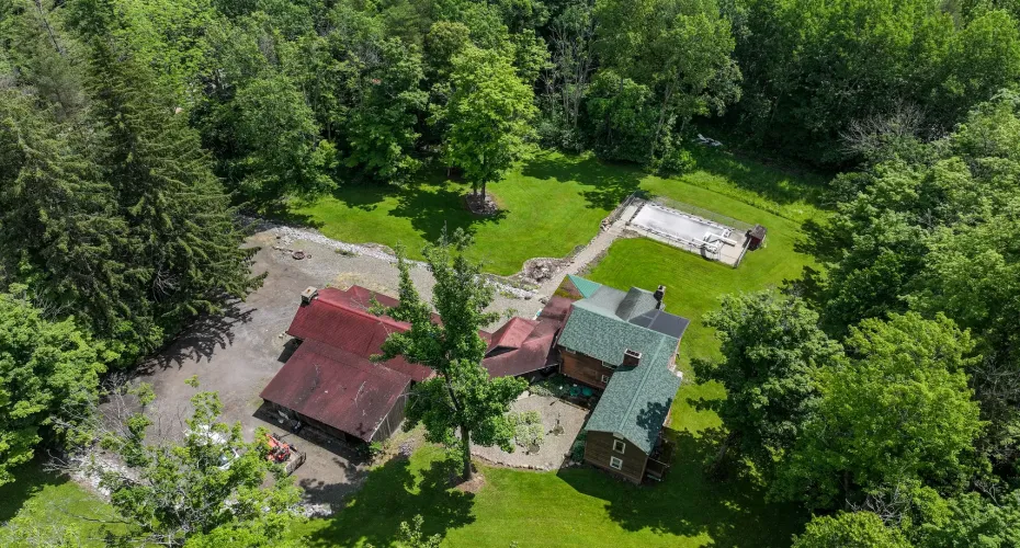 27 acres, west falls, orchard park, kissing bridge