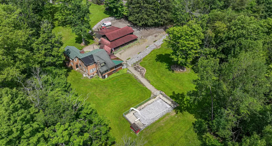 27 acres, west falls, orchard park, kissing bridge